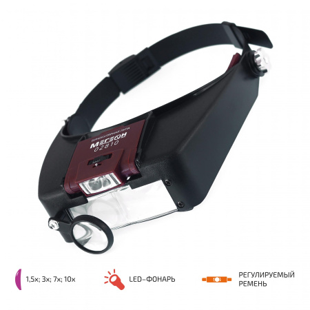 Бинокулярная лупа МЕГЕОН 02810 купить по низкой цене | МАКСПРОФИТ