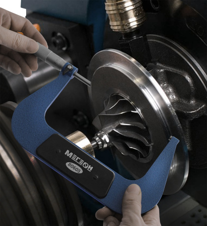 Микрометр механический МЕГЕОН 80605 купить по низкой цене | МАКСПРОФИТ