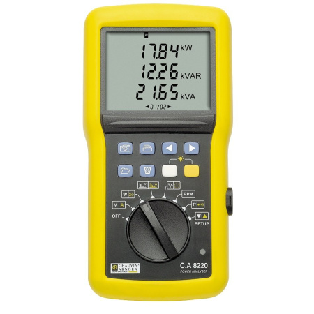 Анализатор качества электрической энергии Chauvin Arnoux CA8220 купить по низкой цене | МАКСПРОФИТ