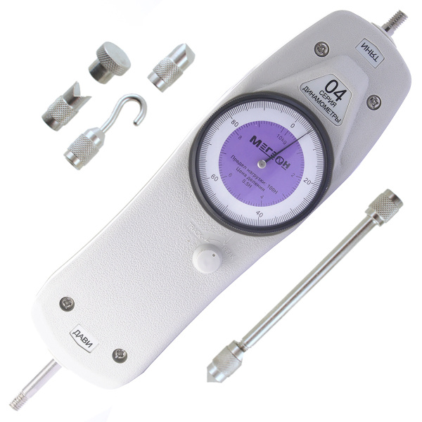 Динамометр сжатия-растяжения аналоговый МЕГЕОН 04020 купить по низкой цене | МАКСПРОФИТ